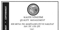 Wire Products Quality Certificate